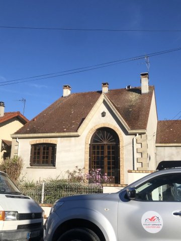 Démoussage de toiture a Chelles